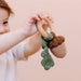 Teether Acorn Cotton Rattle Baby Gift Spring Summer Fall