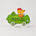 Pickle Pig Car - Die-cut card by Richard Scarry
