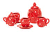 La Grande Famille Ceramic Tea Set in Suitcase by Moulin Roty