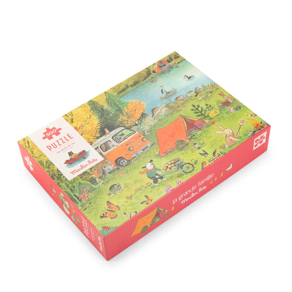 La Grande Famille Puzzle 500pcs by Moulin Roty
