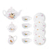 Les Parisiennes Ceramic Tea Set in Case by Moulin Roty