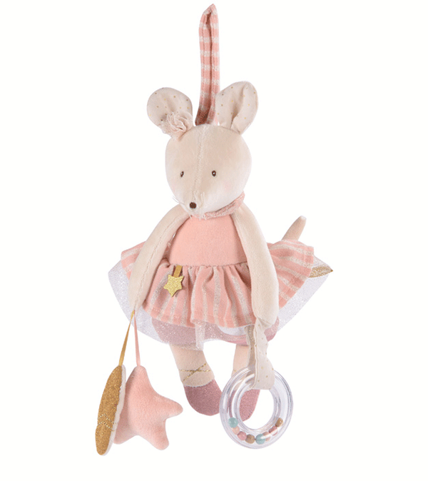 La Petite Ecole de Danse Hanging Activity Mouse by Moulin Roty