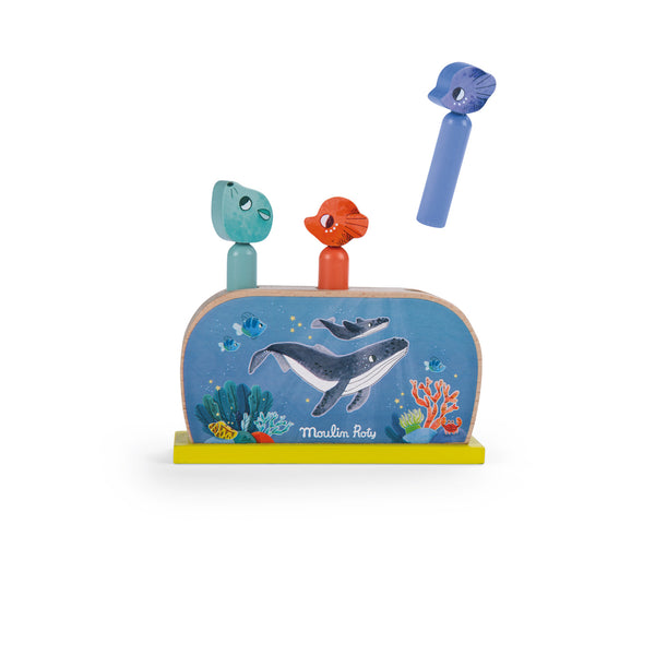 The Adventures of Paulie Magnetic Pop-up Toy by Moulin Roty