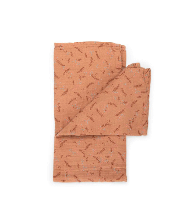 Rust Printed Muslin by Moulin Roty