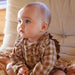 Embroidered Gingham Marvel Romper by Bonheur du Jour