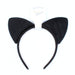 Black Cat Ears Aliceband