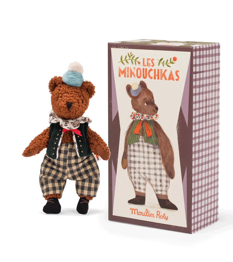 Baba the large bear Les Minouchkas by Moulin Roty