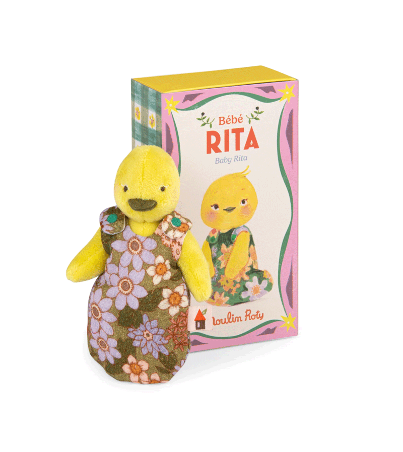 Bebe Rita the Duck Les Minouchkas by Moulin Roty