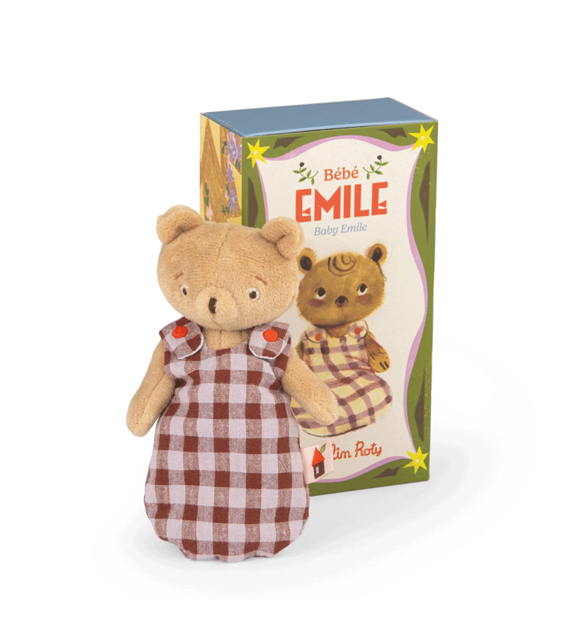 Bebe Emile the Little Bear Les Minouchkas by Moulin Roty