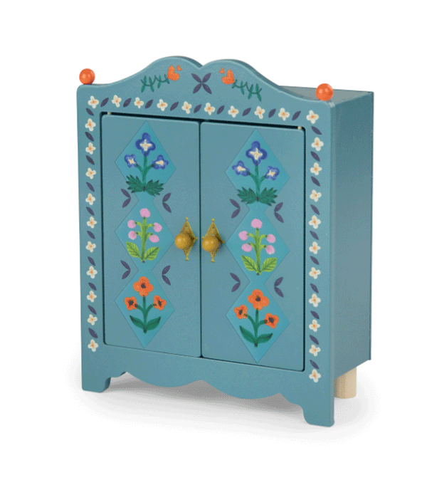 The Minouchkas Wooden Wardrobe by Moulin Roty