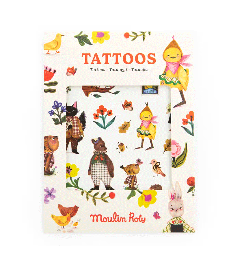 Les Minouchkas Tattoos by Moulin Roty