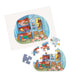 Set of 4 12pcs puzzles A beautiful day from The Minouchkas by Moulin Roty