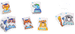 Les Loufoques Guess who? Game by Moulin Roty