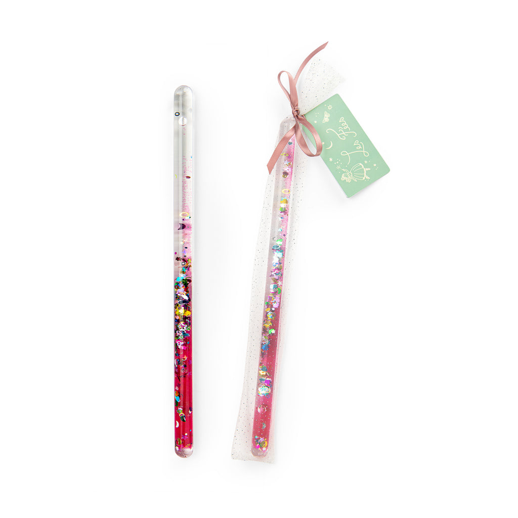Les Fées Pink Magic Glitter Wand by Moulin Roty