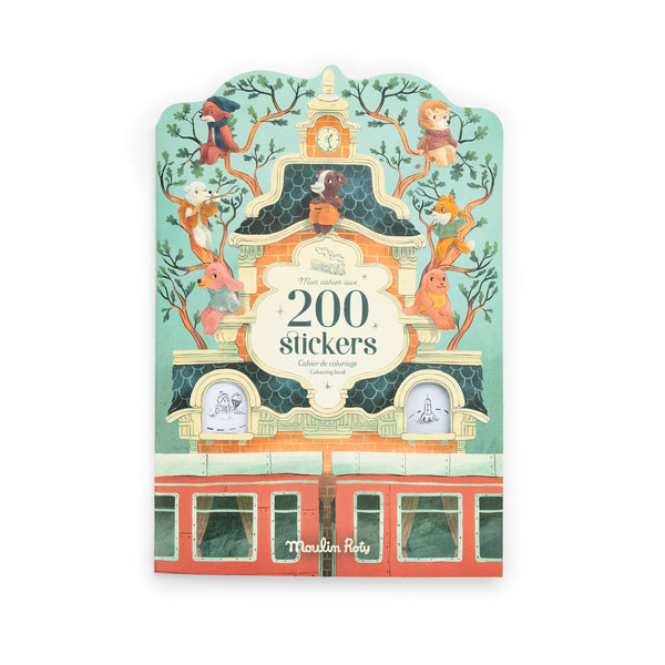 La Bande à Jojo Sticker & Colouring Book by Moulin Roty