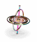 Les Petites Merveilles Gyroscope Spinning Top by Moulin Roty