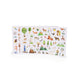 Set of 100 L'Explorer Stickers by Moulin Roty