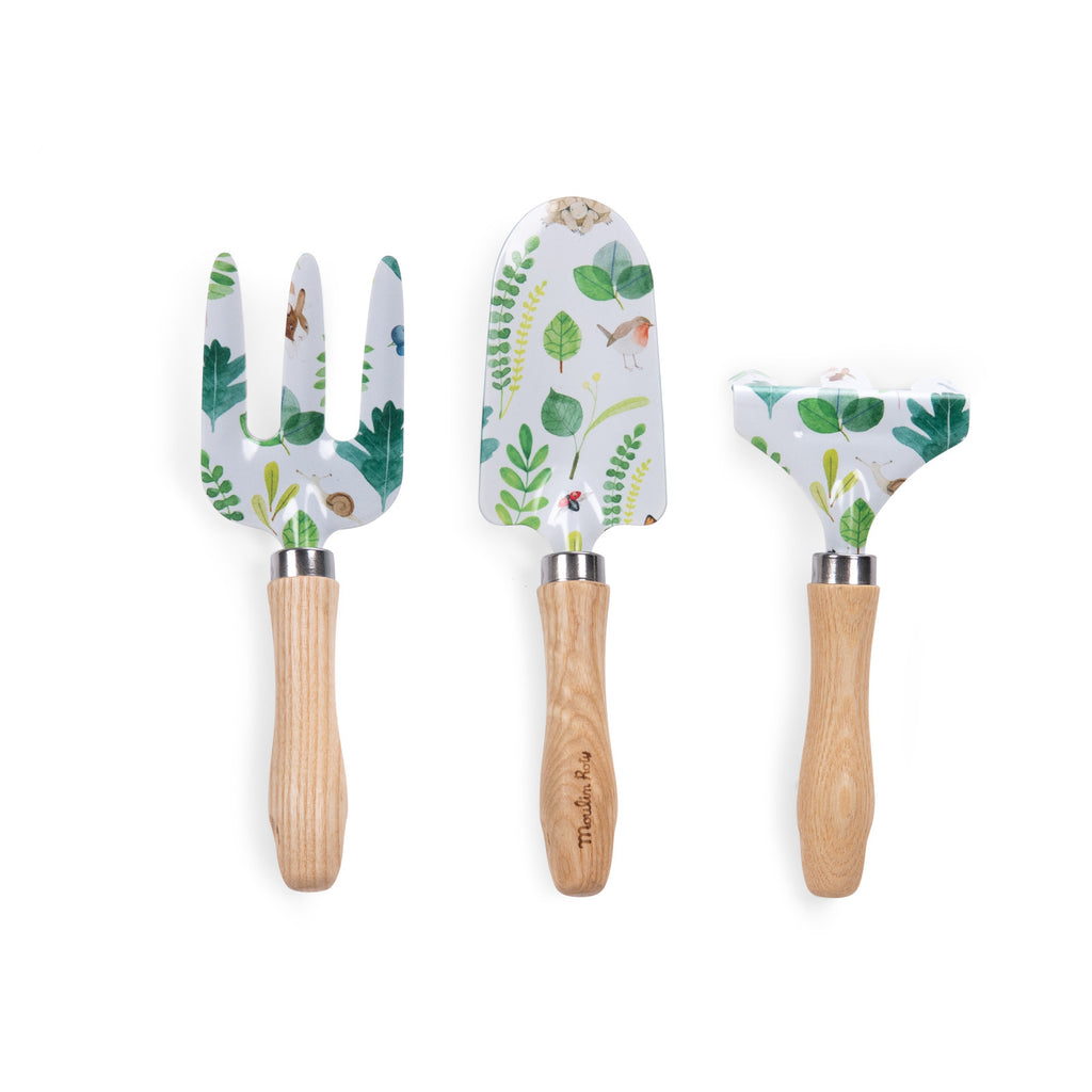Le Jardin Set of 3 Gardening Tools by Moulin Roty