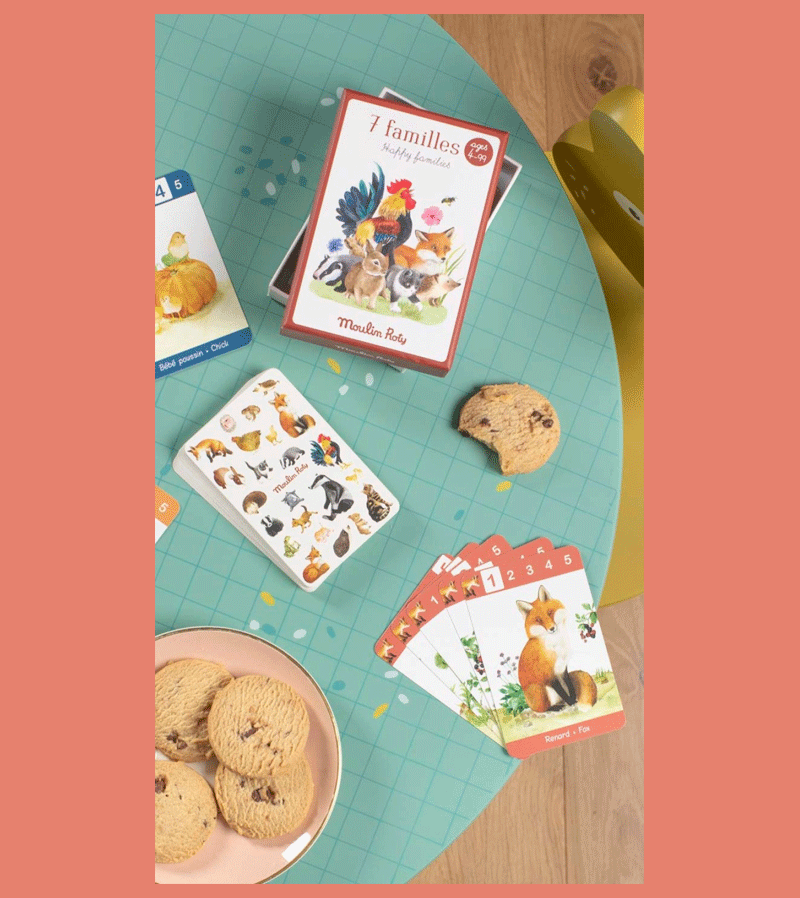 Le Jardin Happy Families Game by Moulin Roty