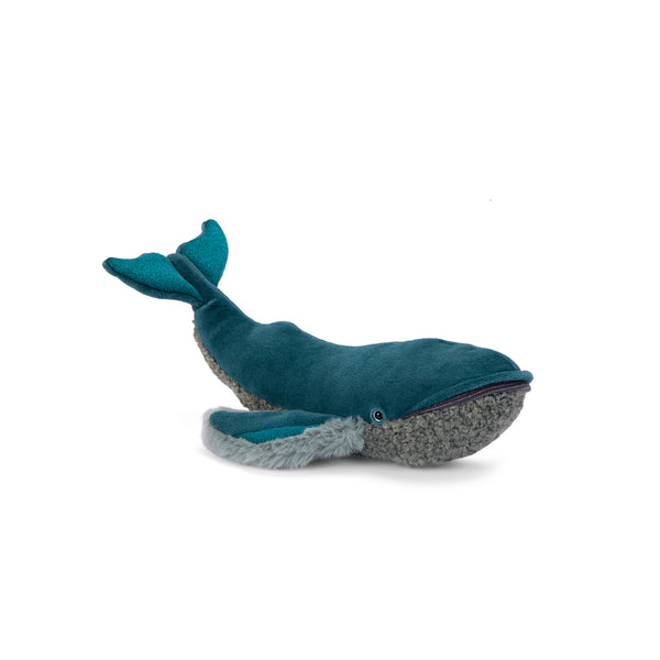 Tout Autour du Monde Small Whale Soft Toy by Moulin Roty