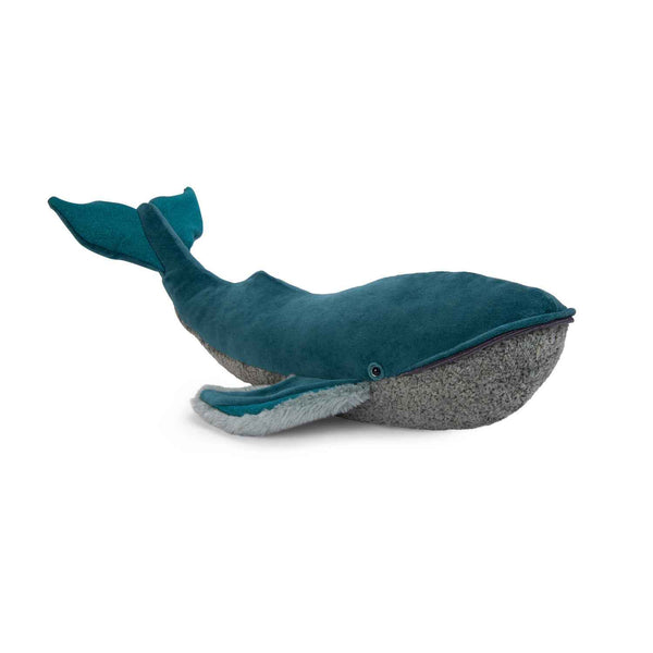 Tout Autour du Monde Large Whale Soft Toy by Moulin Roty