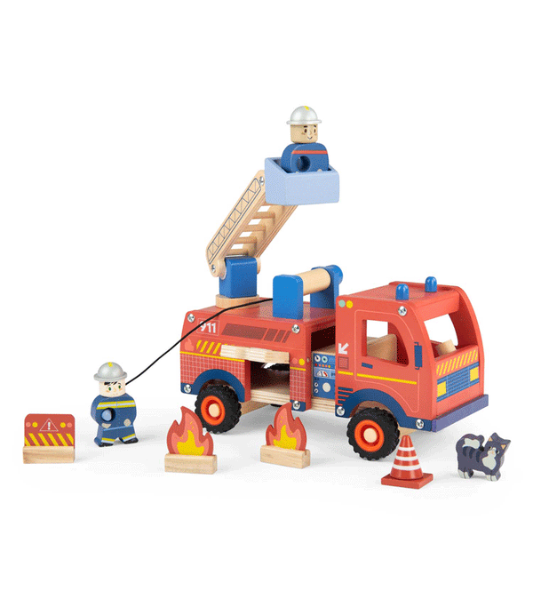 Avenue du Moulin Fire Engine by Moulin Roty