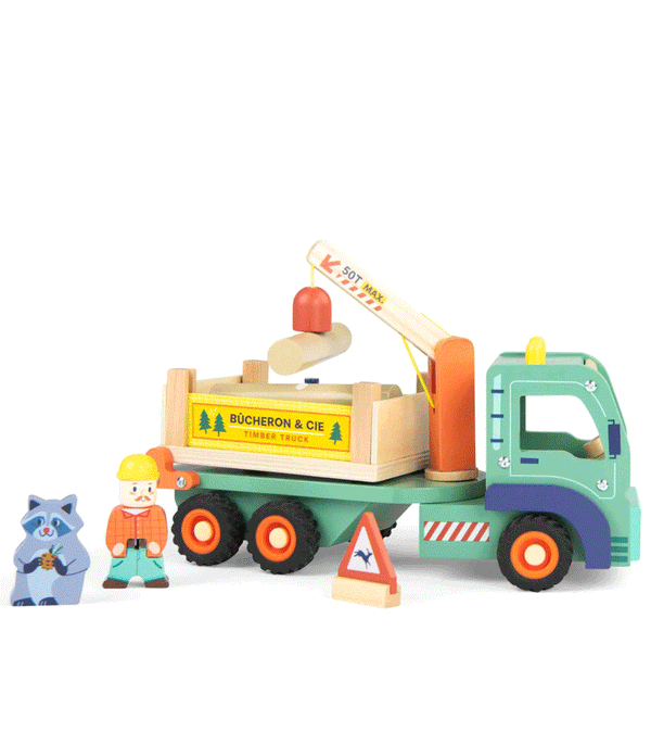 Moulin Avenue Logging Truck by Moulin Roty