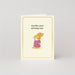 Being Cute - Gold Foil - Mini Card by Richard Scarry