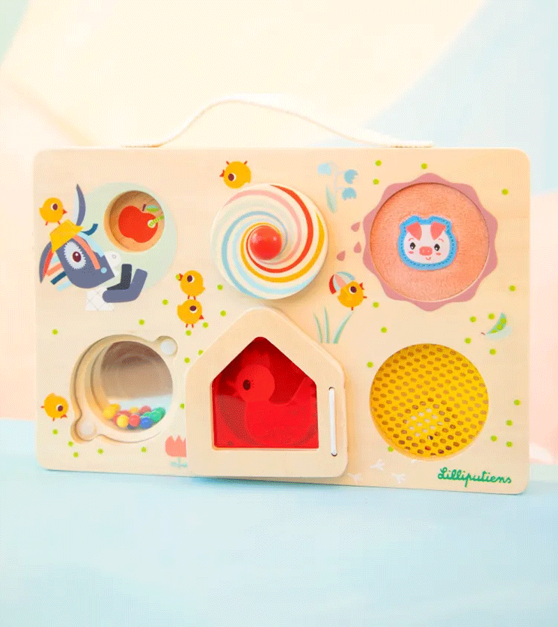 "Farm" Discovery Suitcase by Lilliputiens