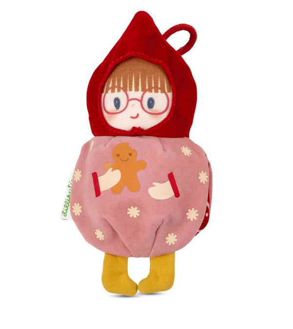 Bibbi Reversible Glow-in-the-Dark Christmas Decoration by Lilliputiens