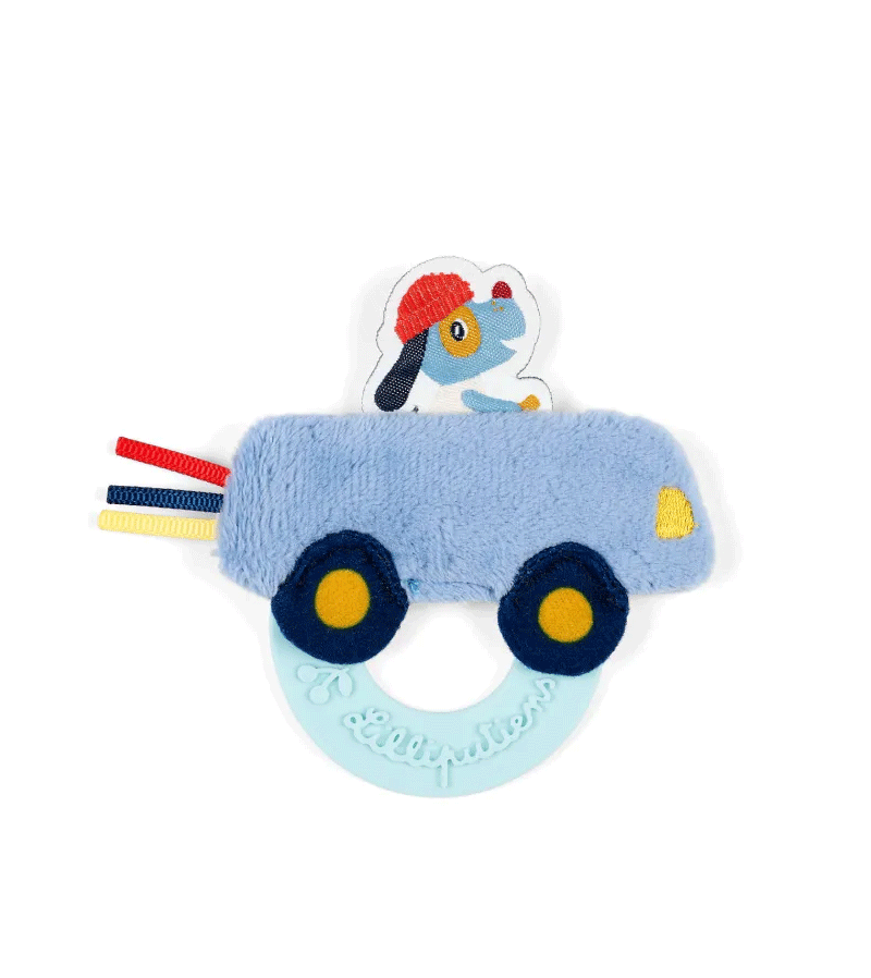 Jules the Dog Teething Ring by Lilliputiens