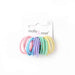 Set of 20 Pastels Mini Elastics 2mm Thick by Molly & Rose