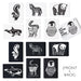 Black & White Art Cards for Baby by wee gallery