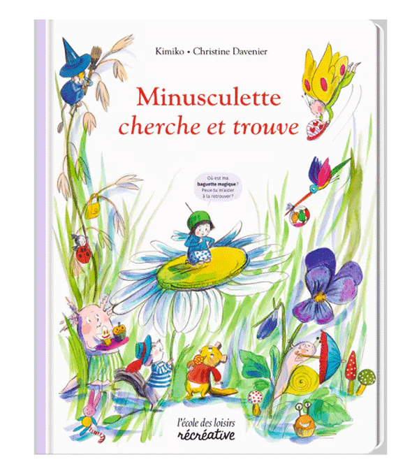 French Book Minusculette "Cherche et Trouve" by Christine Destours