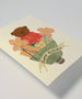 Birthday Bear Wheelbarrow Greeting Card by Bear Days