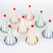 Stripe Pastel Party Hats by meri meri