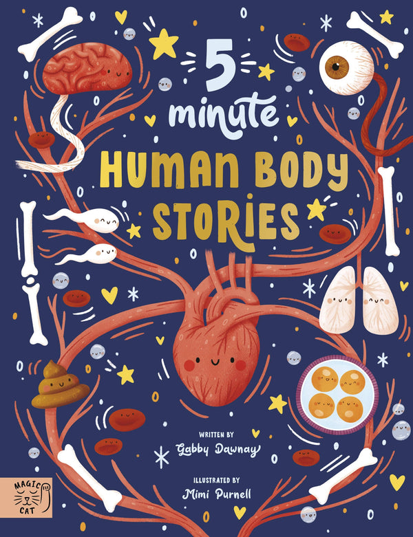 5 Minute Human Body Stories by Magic Cat Books