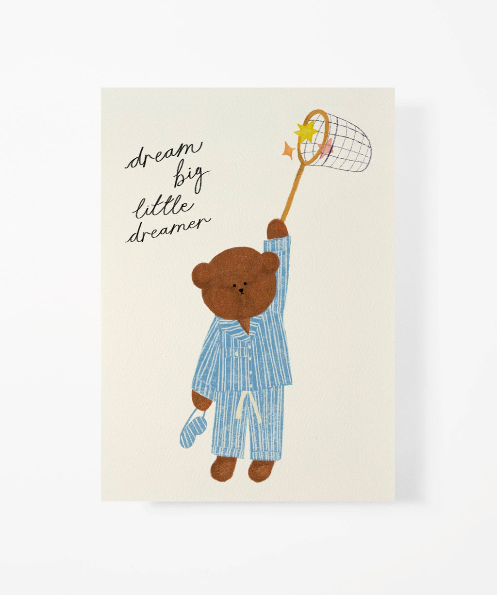 Pyjama Bear Greeting Card by Bear Days
