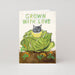 Grown with Love Cabbage New Baby Card by Moggshop