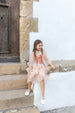 Colombine Skirt with Multicolored Polka Dots by Ratatam