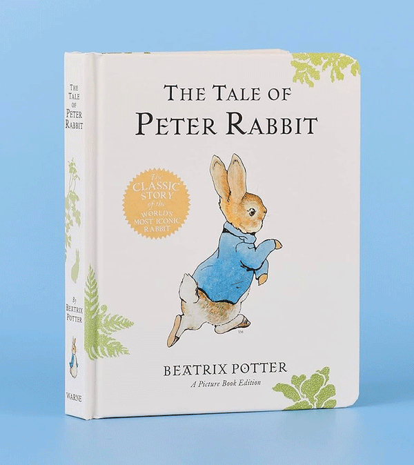 The Tale of Peter Rabbit Board Book by Beatrix Potter