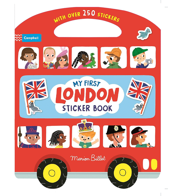 My First London Sticker Book by Marion Billet-1