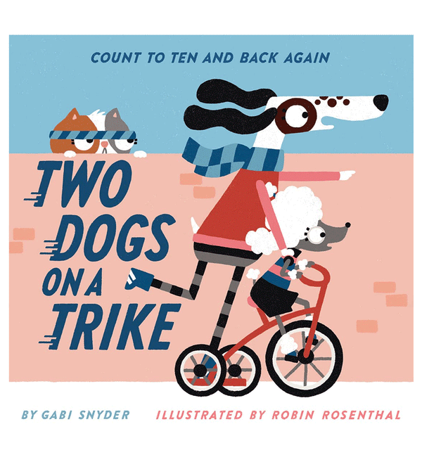 Two Dogs on a Trike by Gabi Snyder