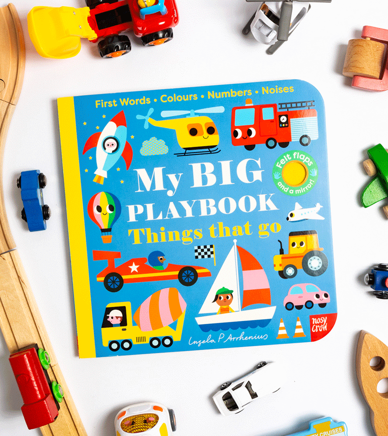 My BIG Playbook - Things that Go Board Book by Ingela P. Arrheniu