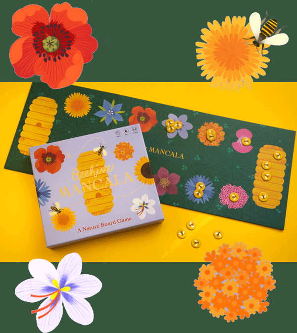 Beehive Mancala - A Nature Boardgame