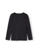 Women Black Micro Modal Tani Long Sleeved Top by MarMar Copenhagen