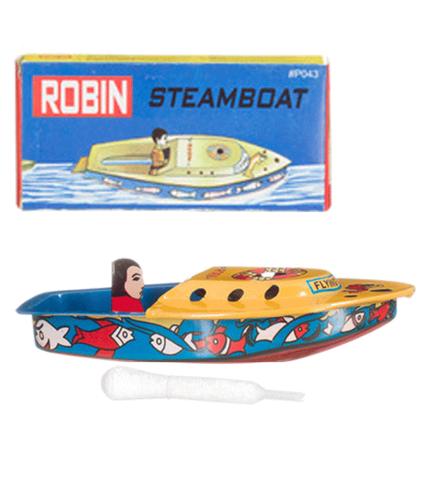 Robin Steamboat Pop Boat