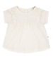 Ecru Atenas Frill Top by 1+ in the Family