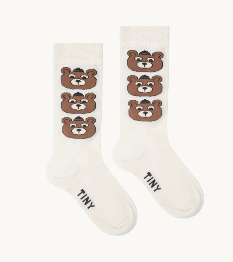 Kids Bear Socks by Tinycottons