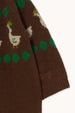 Green Geese Cacao Knitted Onepiece by Tinycottons